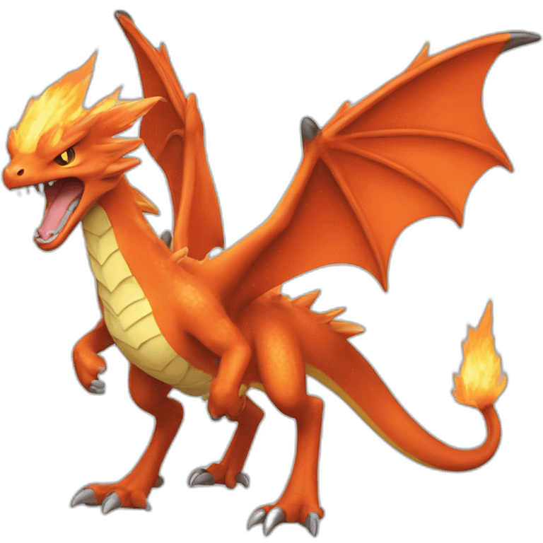 Pokémon dracaufeu emoji