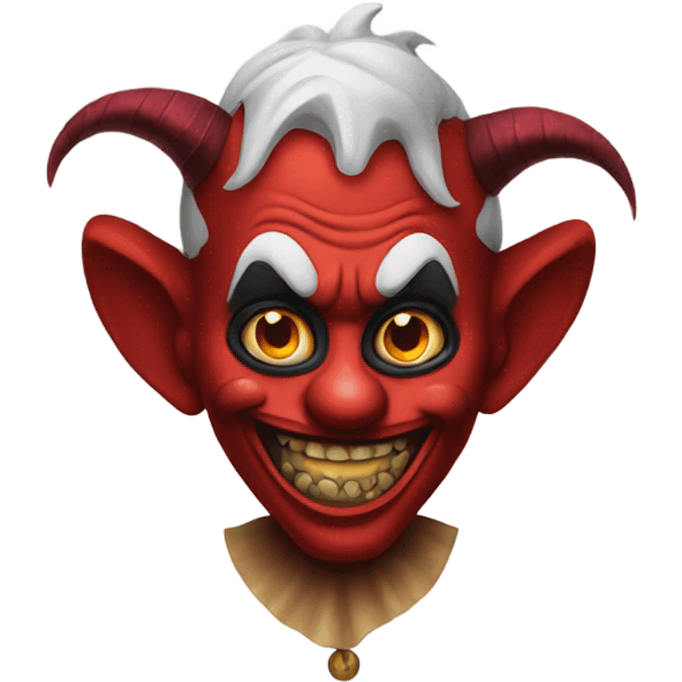 Devil clown emoji