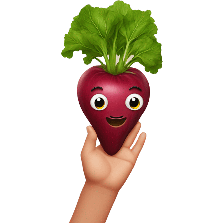 beetroot anand tomato holding hands emoji