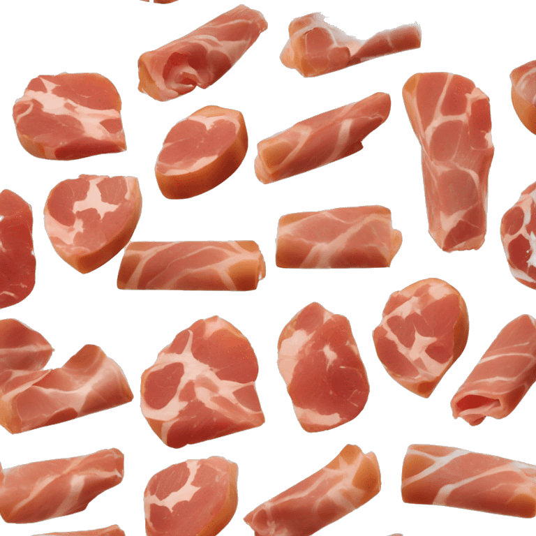 Friuli Venezia Giulia con i colori del prosciutto  emoji