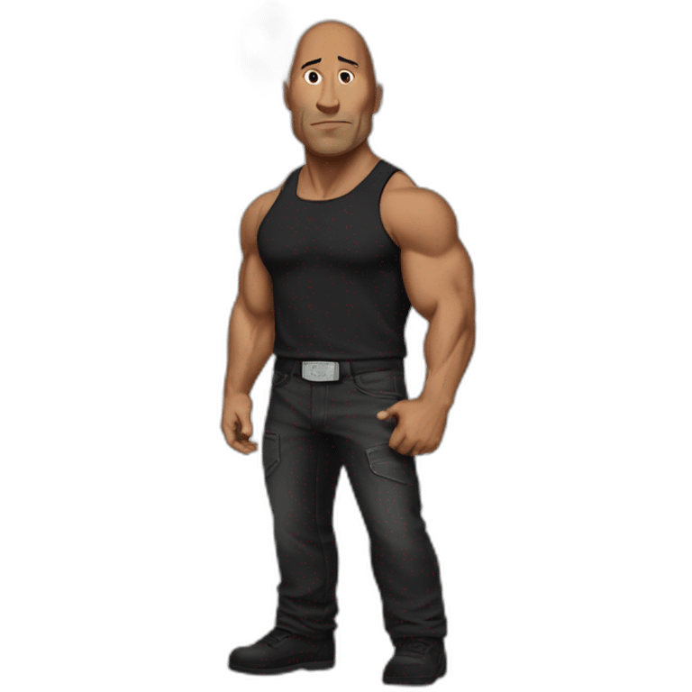 The rock emoji