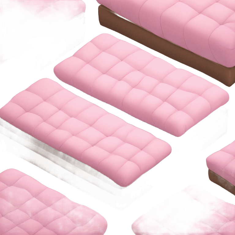 Pink mattress store  emoji