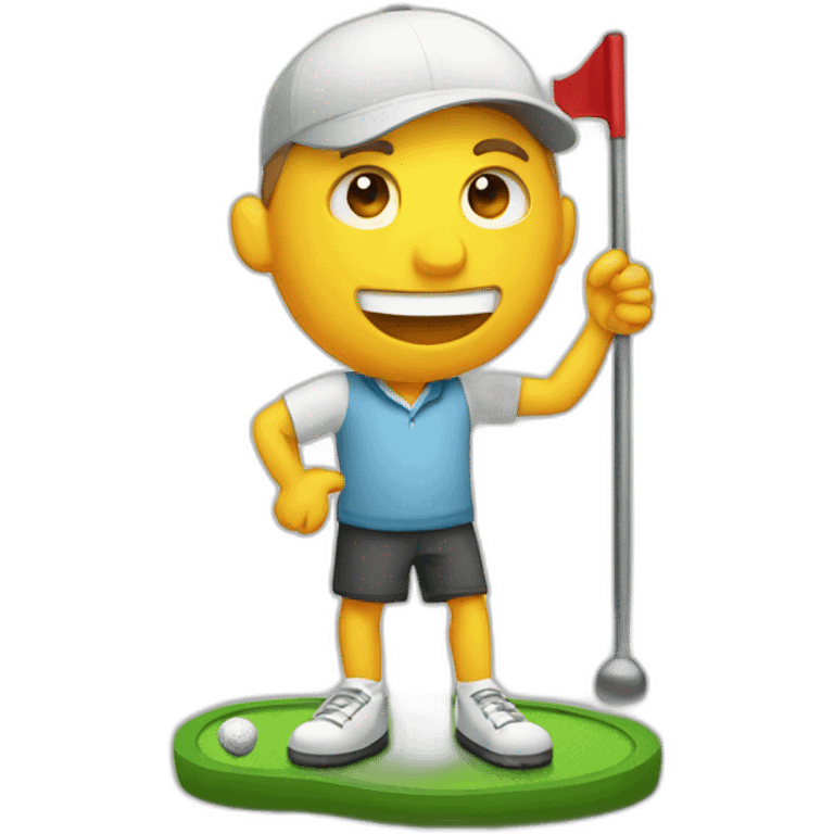 minigolf emoji