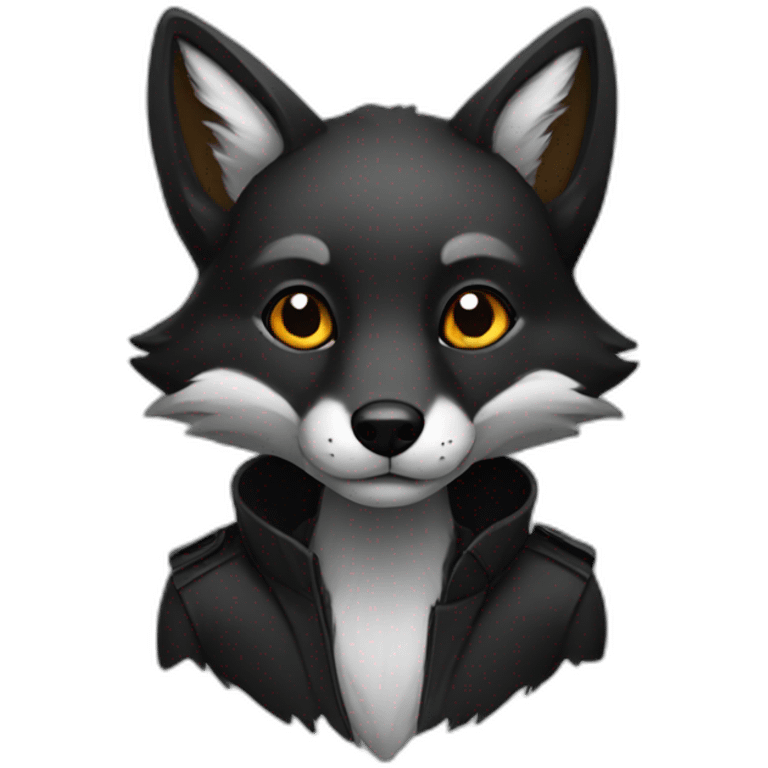 black-fox emoji