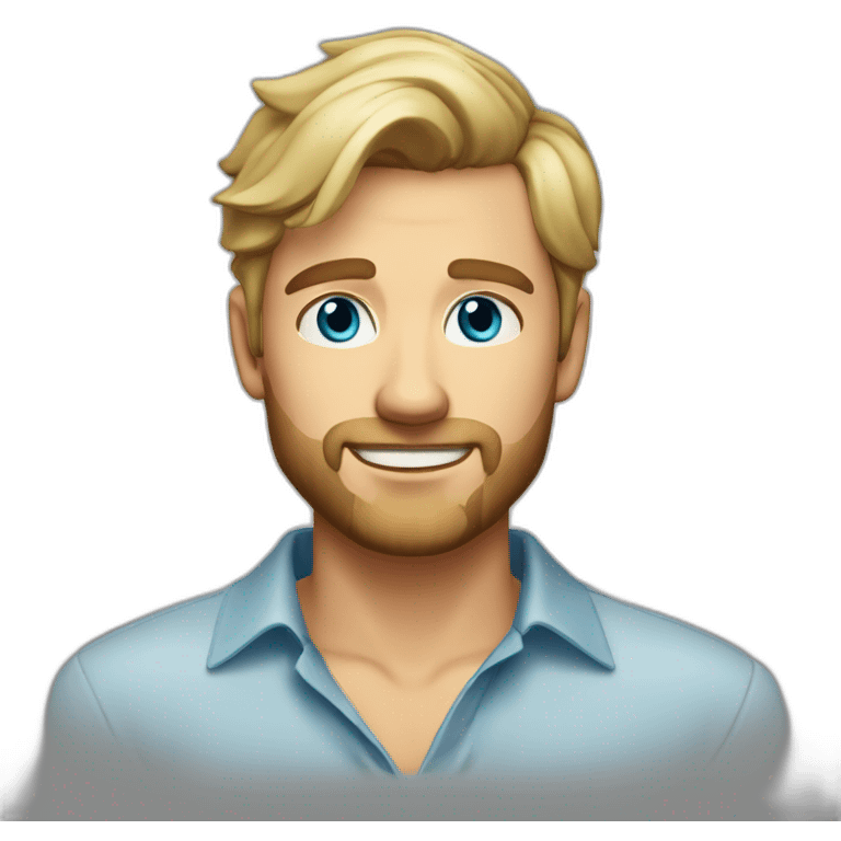 handsome-34-year-old-man-with-dirty-blonde-hair-and-kind-ocean-blue-eyes-and-a-short-cropped-beard-and-shirt emoji