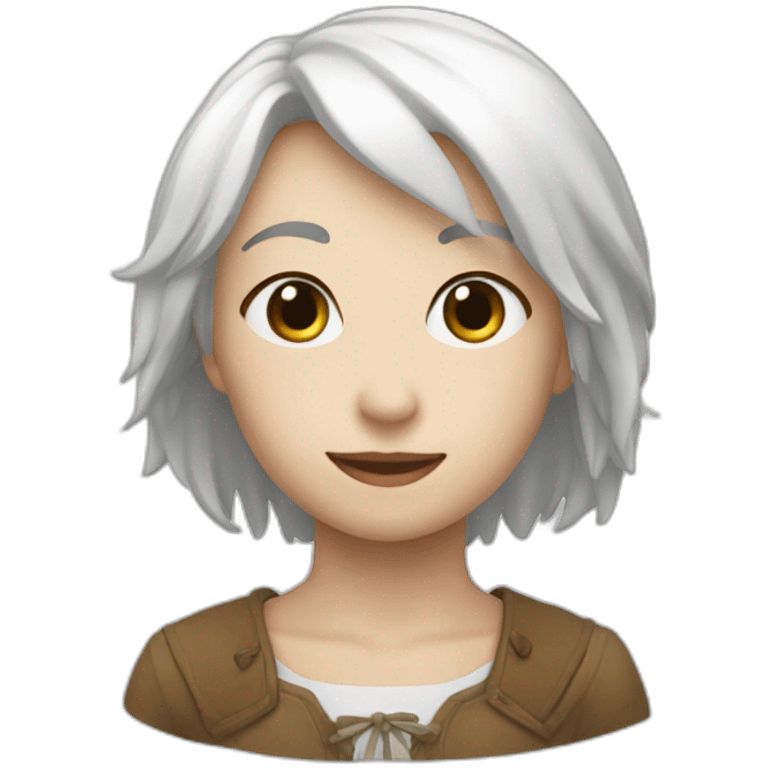 Cœur blanc emoji