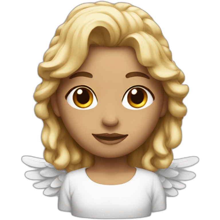 realistic angel emoji