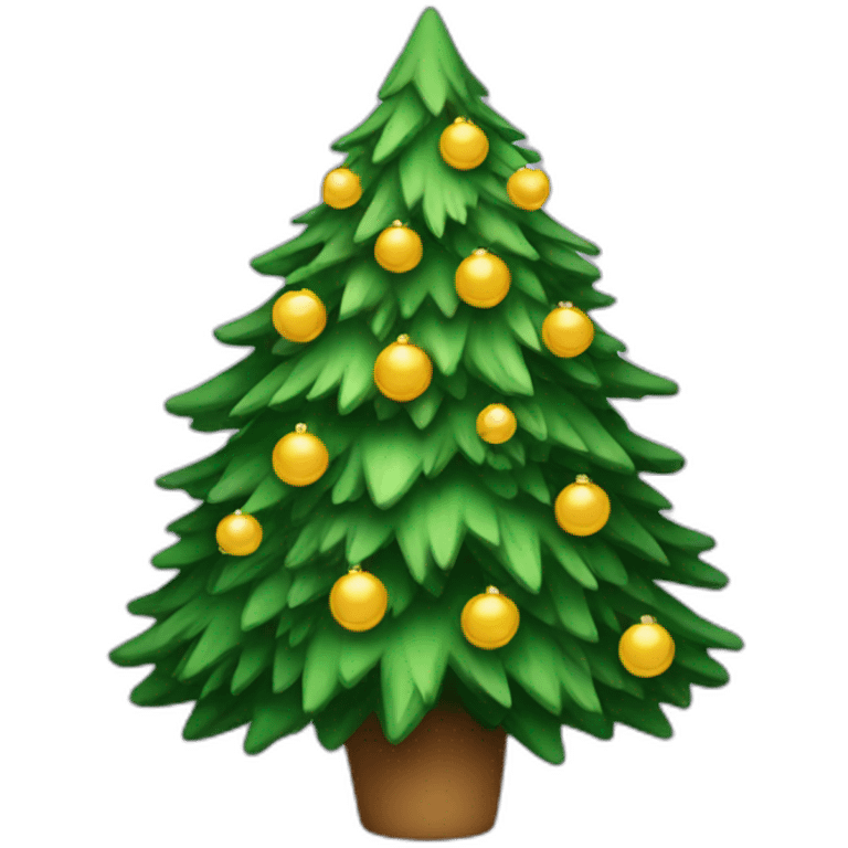 Christmas tree emoji