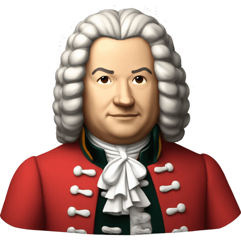 johann sebastian bach with red jacket emoji