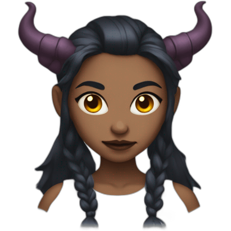 Demon girl emoji