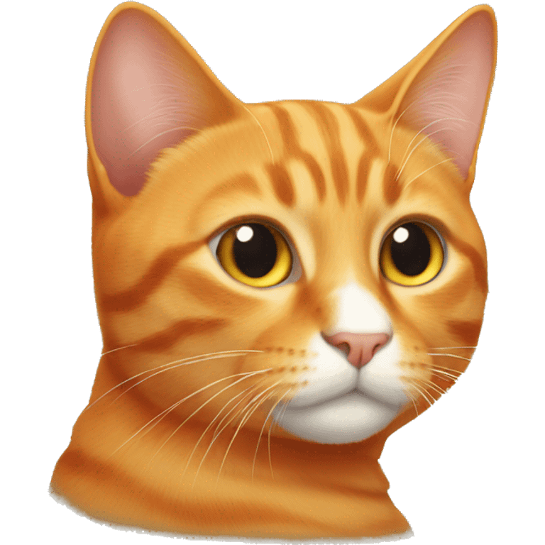 orange cat named sunny  emoji