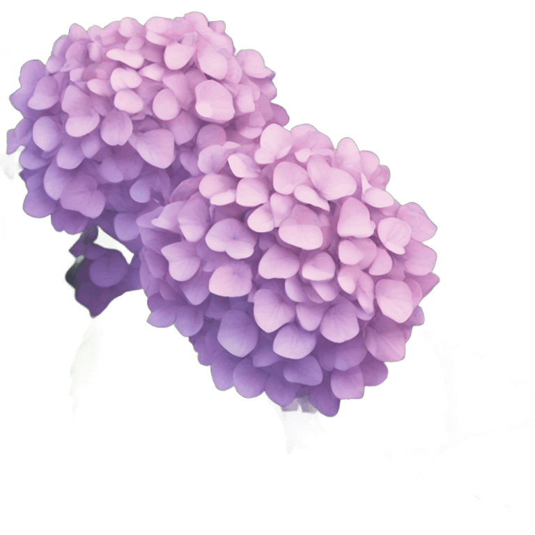 Hydrangea bush emoji