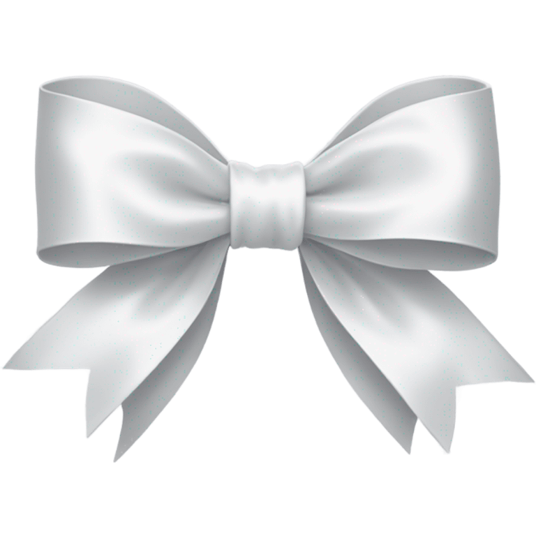 white bow emoji