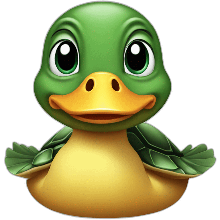 Animal duck turtle emoji