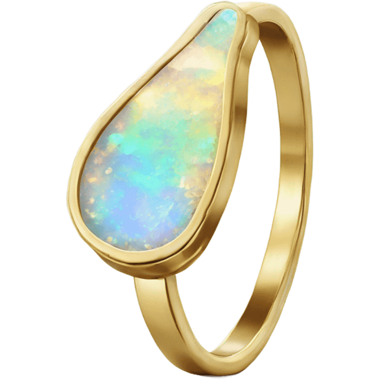 opal Crystal flip flop gold band emoji