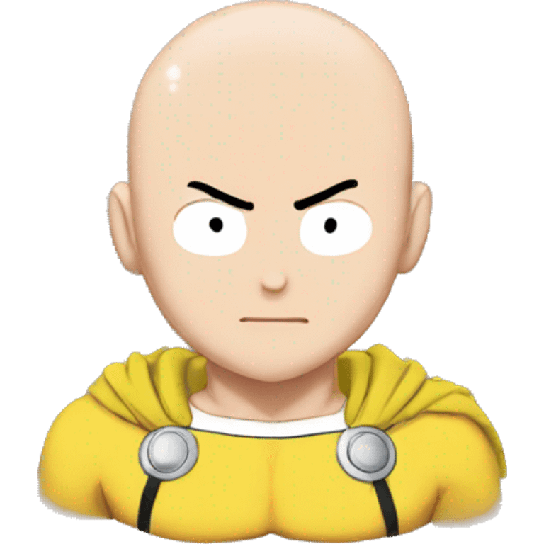 Saitama one punch man emoji