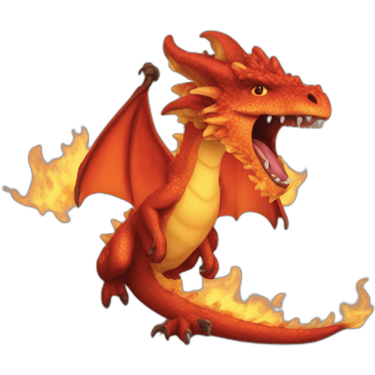 Dracaufeu emoji