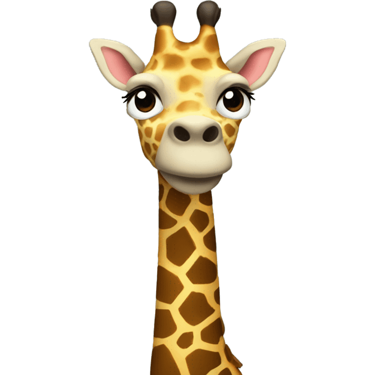 Weihnachtsgiraffe emoji