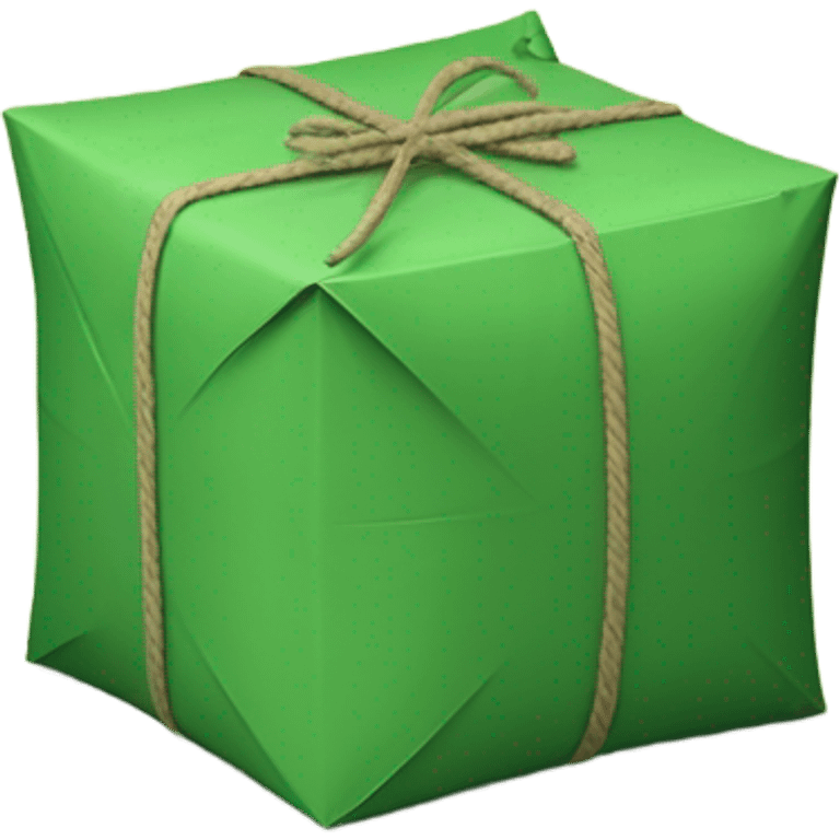 green parcel emoji