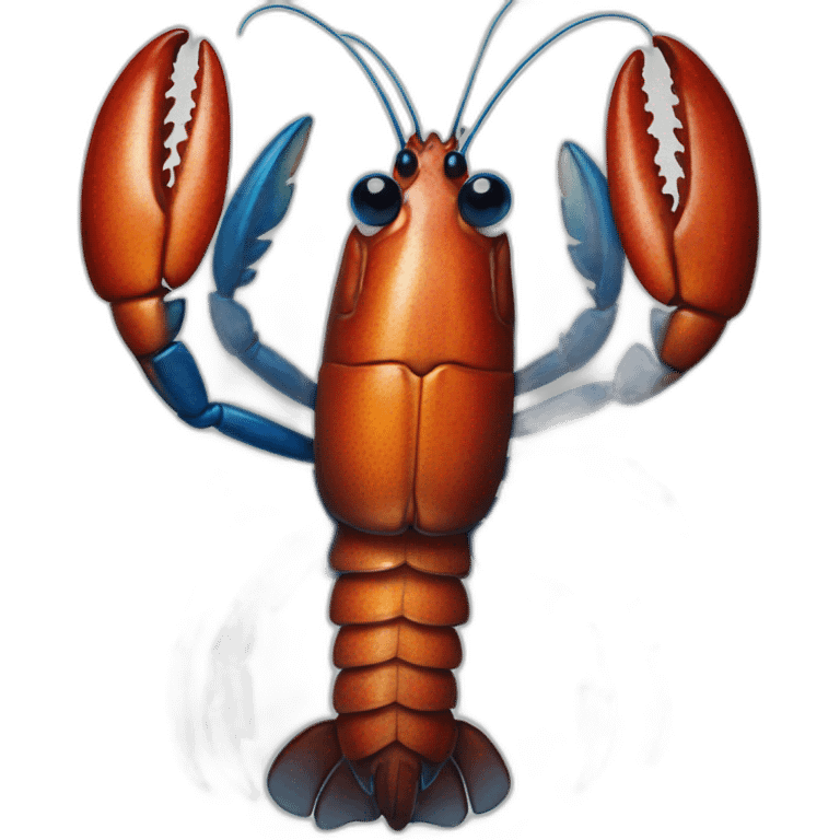 blue lobster emoji