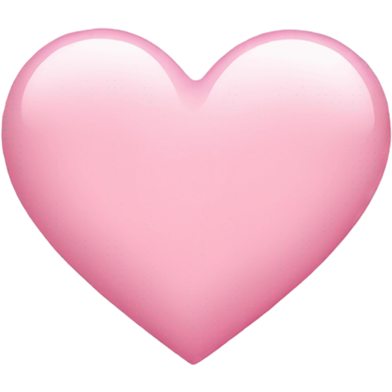 Light pink heart with sparkles  emoji