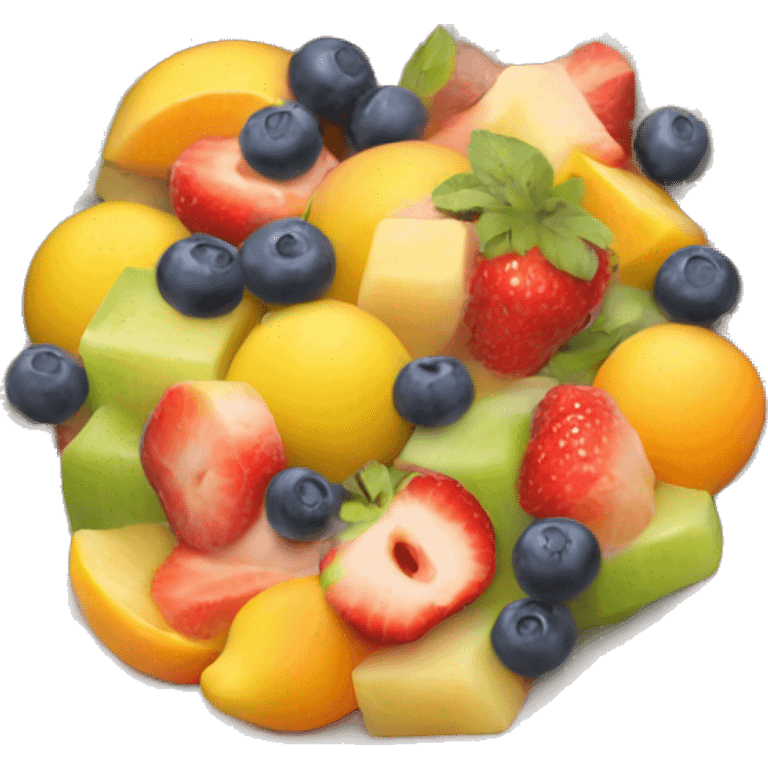 bowl of fruit salad emoji