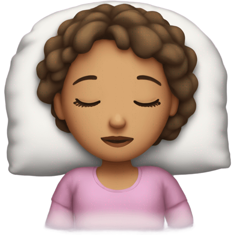 girl sleeping emoji