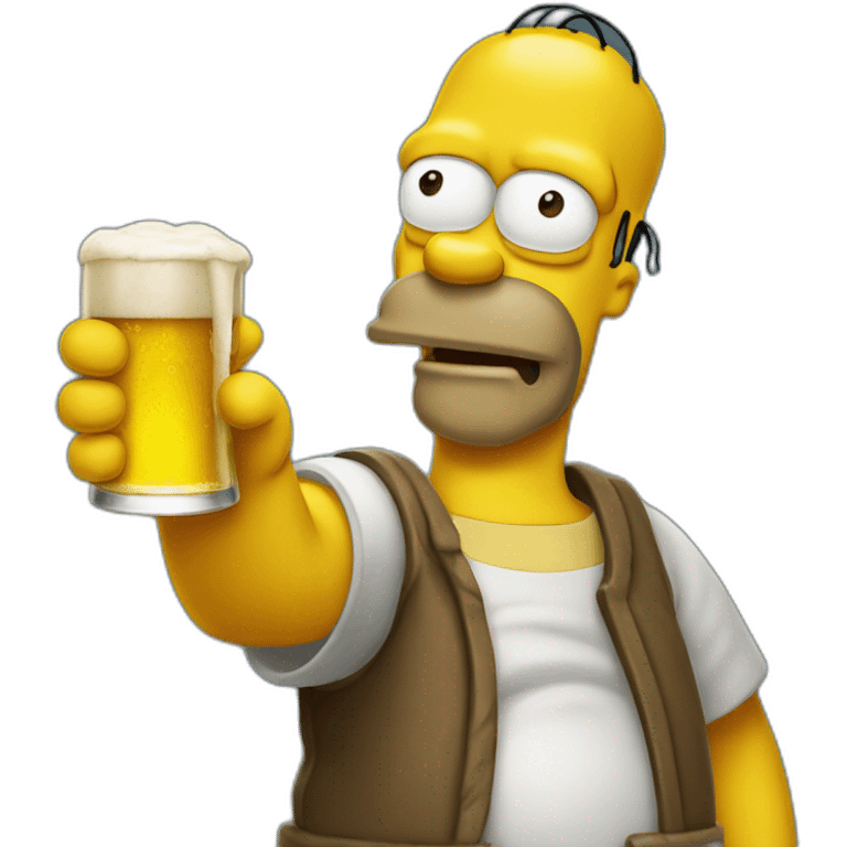 homer-simspon-with-beer emoji