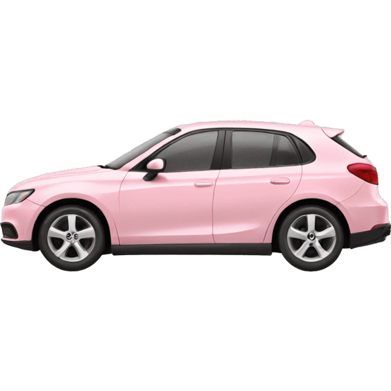 light pink car emoji