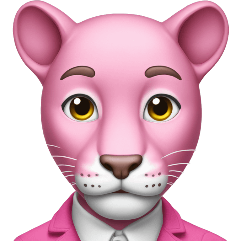 Pink panther  emoji