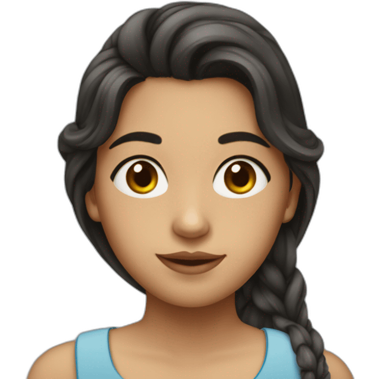 Uruguayan girl emoji