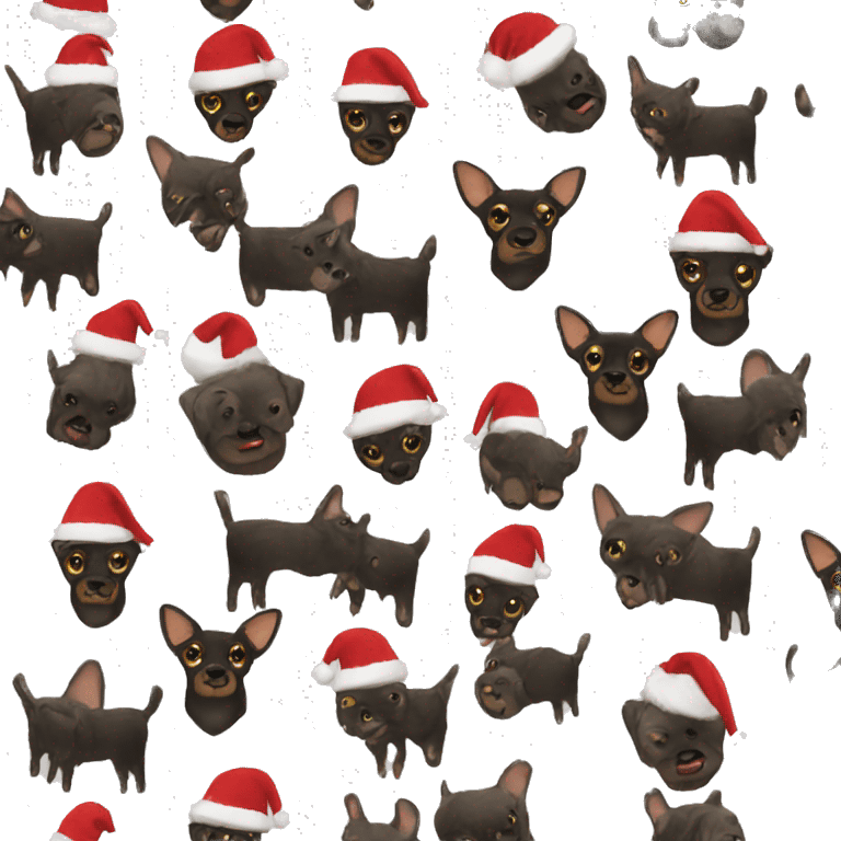 Pincher christmas Sweater  emoji