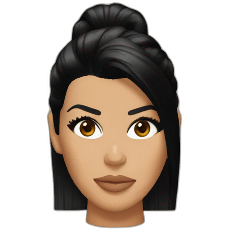 Kourtney kardashian emoji