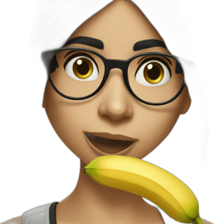 mia khalifa eat banana emoji