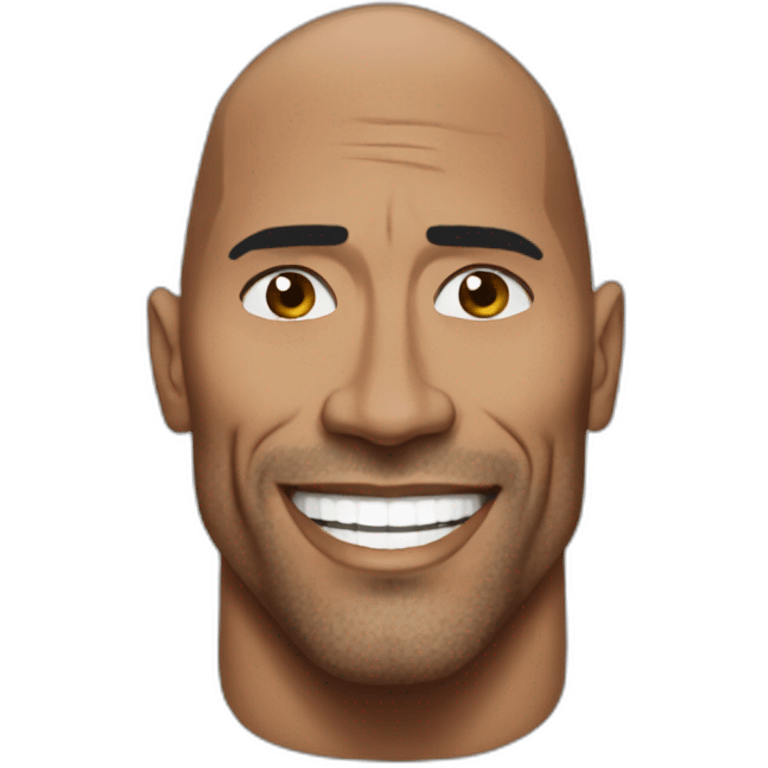 The rock emoji