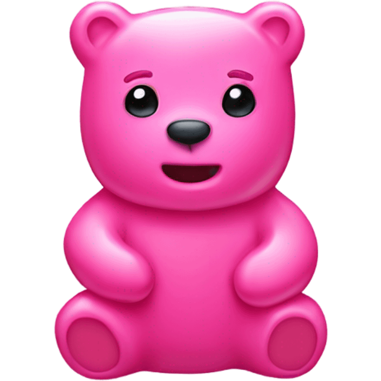 pink gummy bear  emoji