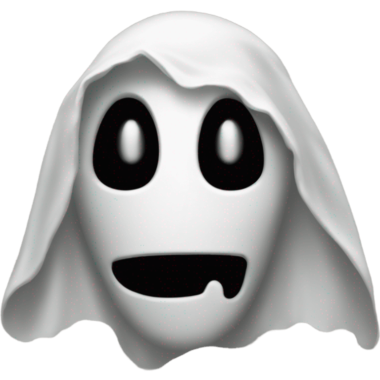 Ghost face from scream  emoji