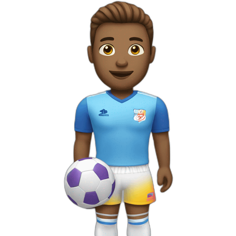 Gay footballer emoji