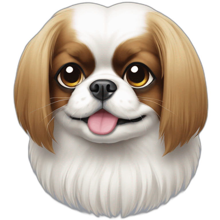 Japanese chin dog emoji