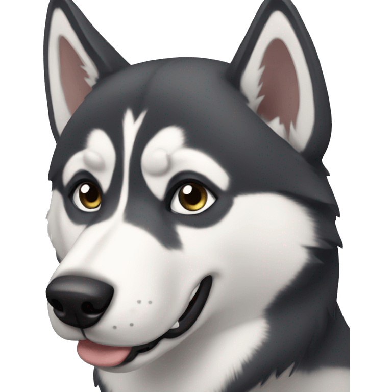 husky emoji