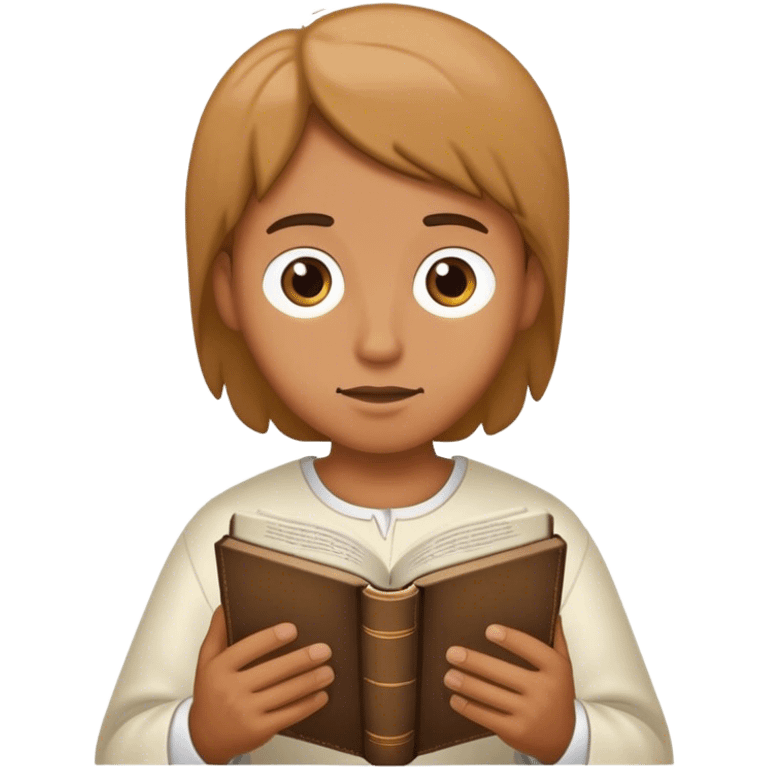 person reading bible emoji