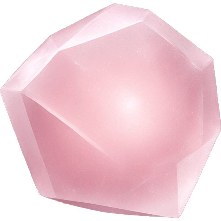 Rose quartz crystal emoji