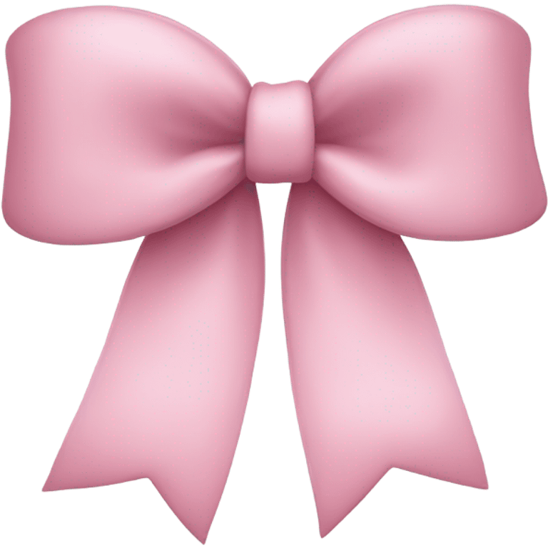 A little thin pink bow with one star emoji