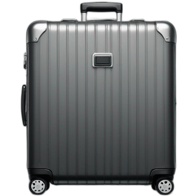 Rimowa black classic cabin emoji