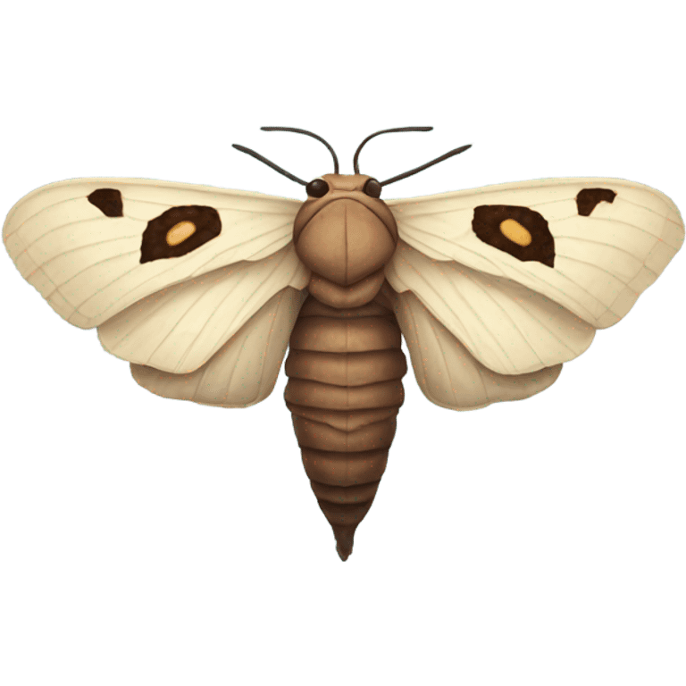 Death moth emoji