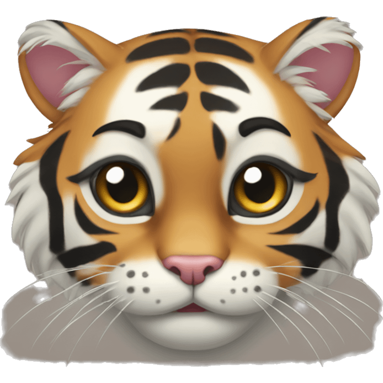 Tiger cat emoji