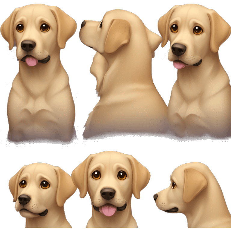 Labrador  emoji