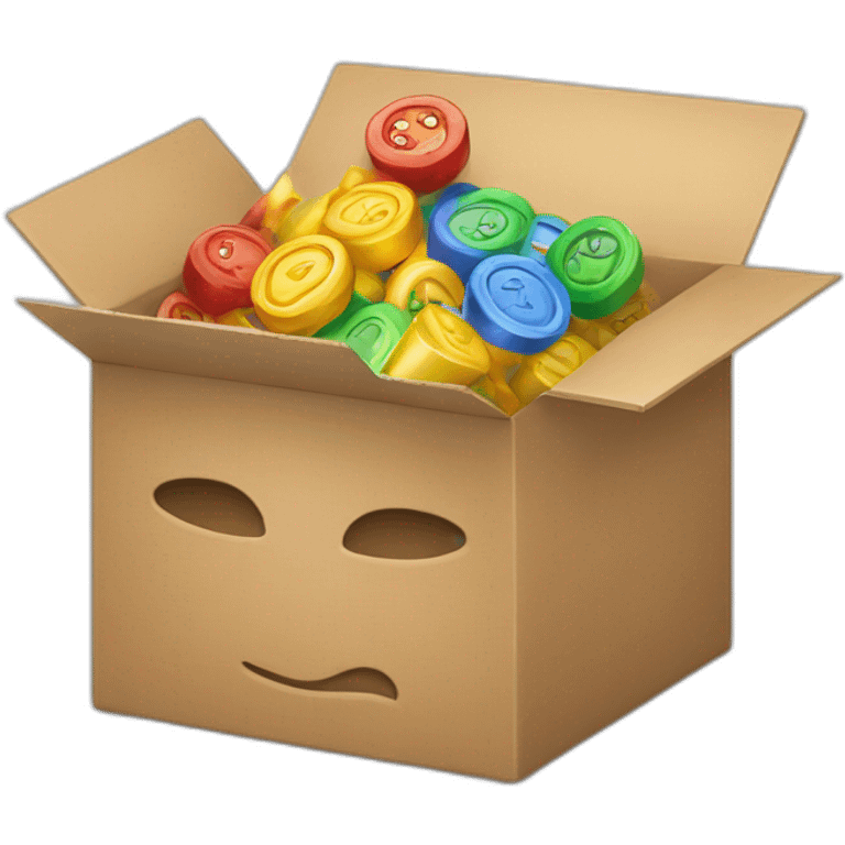 box with jackpot in it emoji