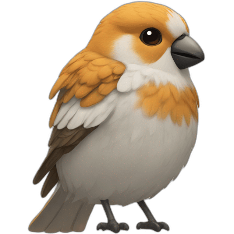 Chier et oiseaux emoji