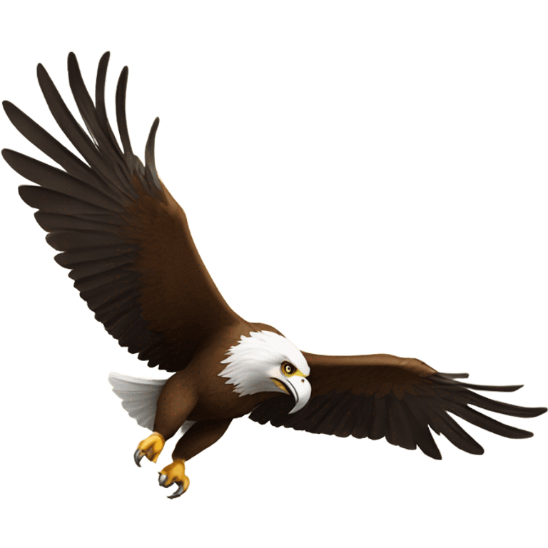 Eagle carrying a ram emoji